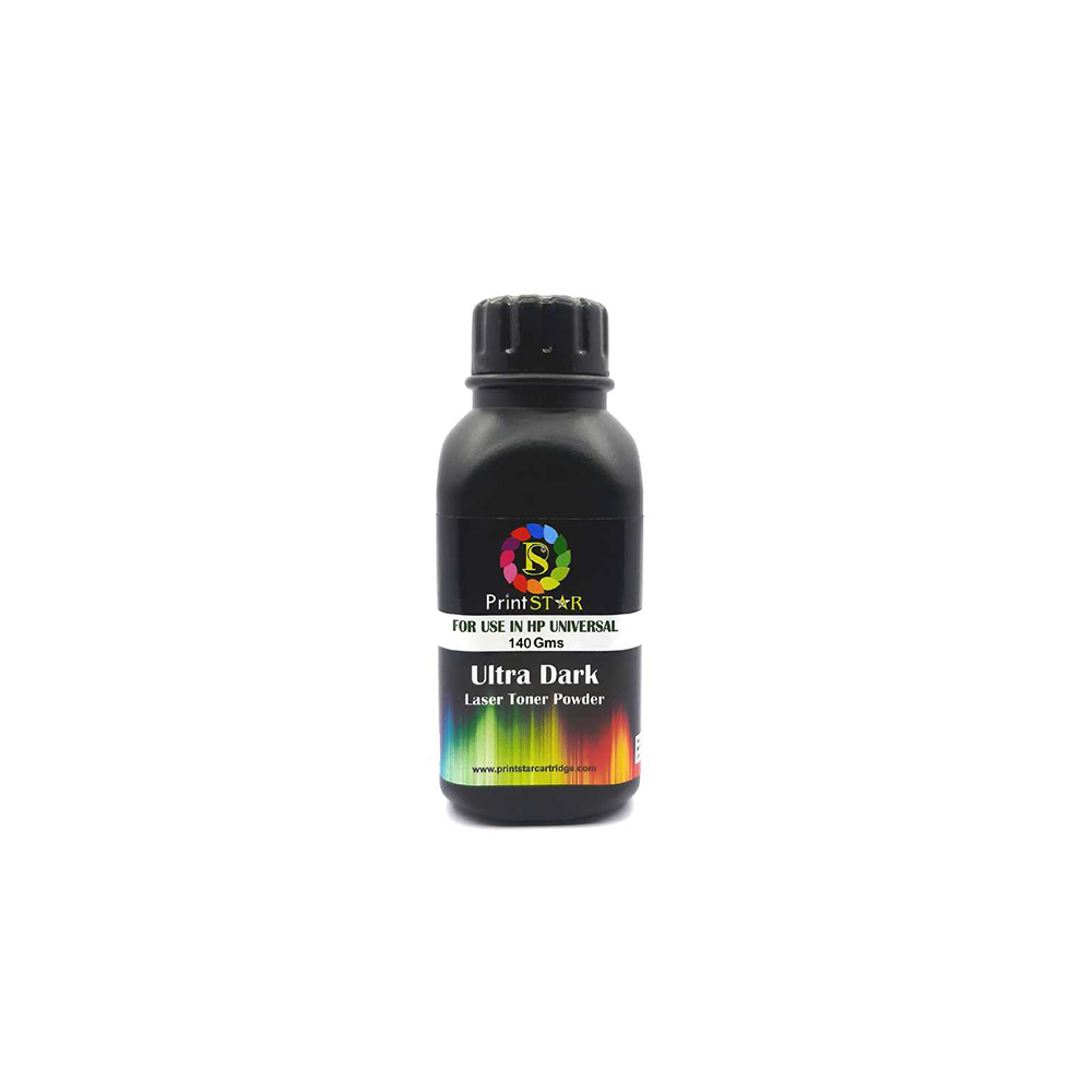 Printstar Laser Toner Powder HP 12A 140gm Black Ultra Dark